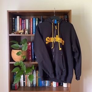 Official NFL Steelers Zip-Up Hoodie